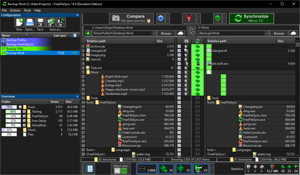 FreeFileSync Windows İndir